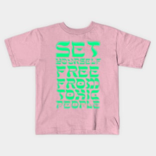 Set yourself free! Kids T-Shirt